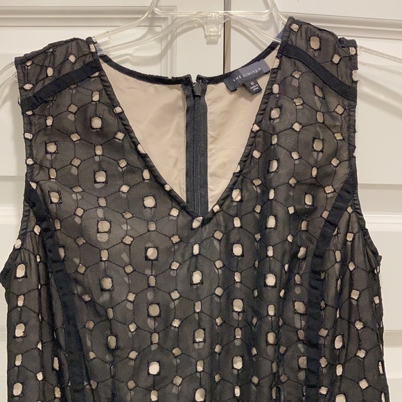 The Limited Altered Black Eyelet Sheath Dress - Picture 2 of 14